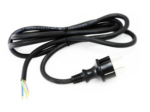 Przewód okrągły elektryczny, PP-40H z/u 5m H05RR-F 3x2,5 IP44 Plast-Rol