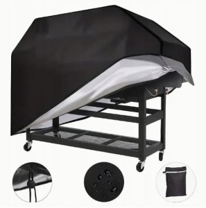 DUŻY POKROWIEC OSŁONA NA GRILLA GAZOWY BBQ WODOODPORNY 145x61x117 cm XXL