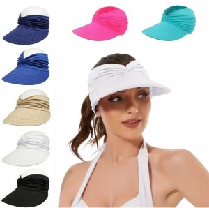 Damska czapka/kapelusz z daszkiem przeciwsłoneczny plażowy NOWOŚĆ BIAŁY