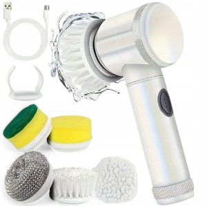 ELEKTRYCZNA SZCZOTKA MYJKA DO CZYSZCZENIA OBROTOWA RĘCZNA ŁAZIENKI KUCHNI