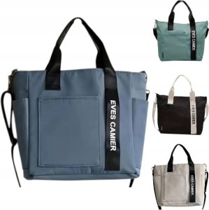 Torba torebka Crossbody damska na ramię na co dzień do szkoły pracy NIEBIES