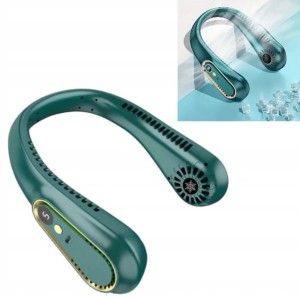 WENTYLATOR NA SZYJĘ 5-STOPNIOWA REGULACJA PRĘDKOŚCI MOCNY ZIELONY