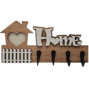 WIESZAK NA KLUCZE DREWNIANY HOME DREWNO SCHOWEK SKRZYNKA POJEMNIK