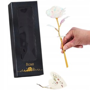 Zestaw Wieczna Róża Pudełko Prezentowe Walentynki Prezent Dzień Matki Babci