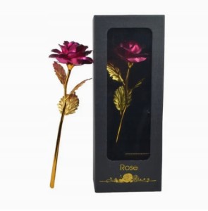 Zestaw Wieczna Róża Pudełko Prezentowe Walentynki Prezent Dzień Matki Babci